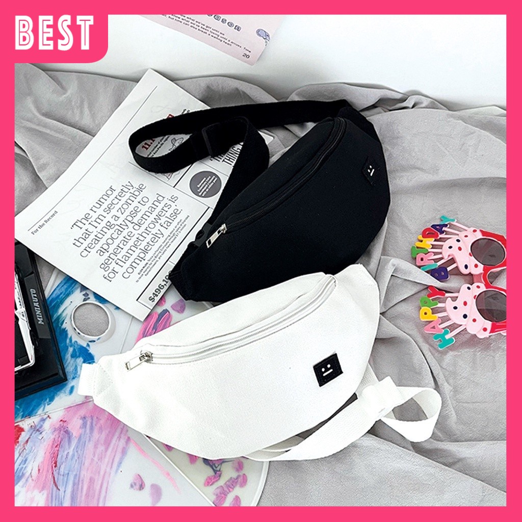 B108 Chest Beg Lalaki Bag Pinggang Chest Beg Wanita Waist Bag Messenger ...