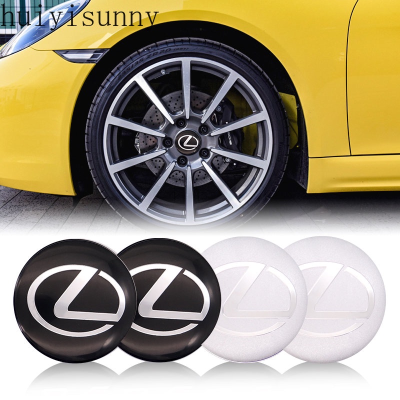 HYS 4Pcs/Set Lexus Car Tire Cap Wheel Center Hub Caps Wheel Hub Cap