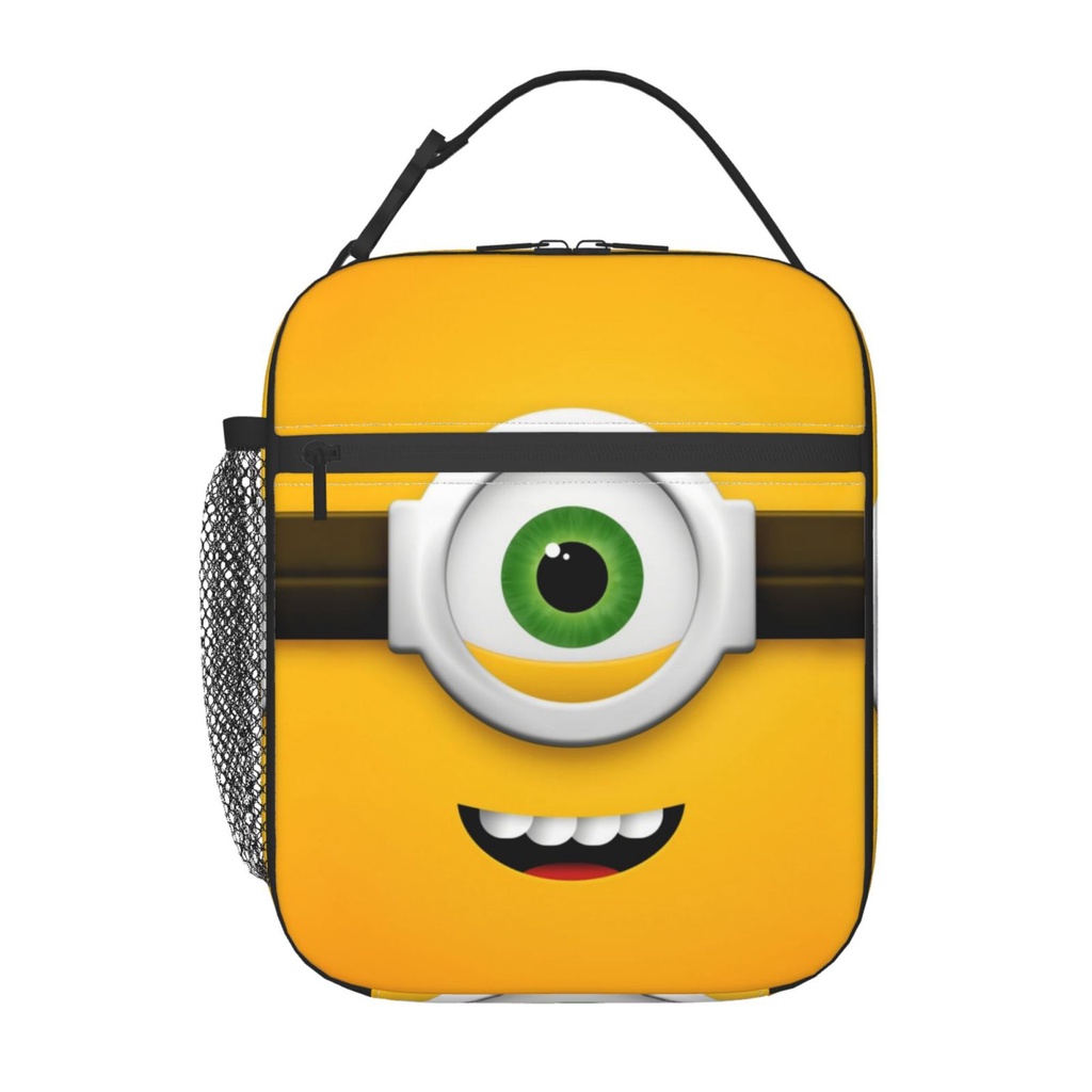 Minions Kids Lunch box Insulated Bag Cooler Back to School Thermal Meal