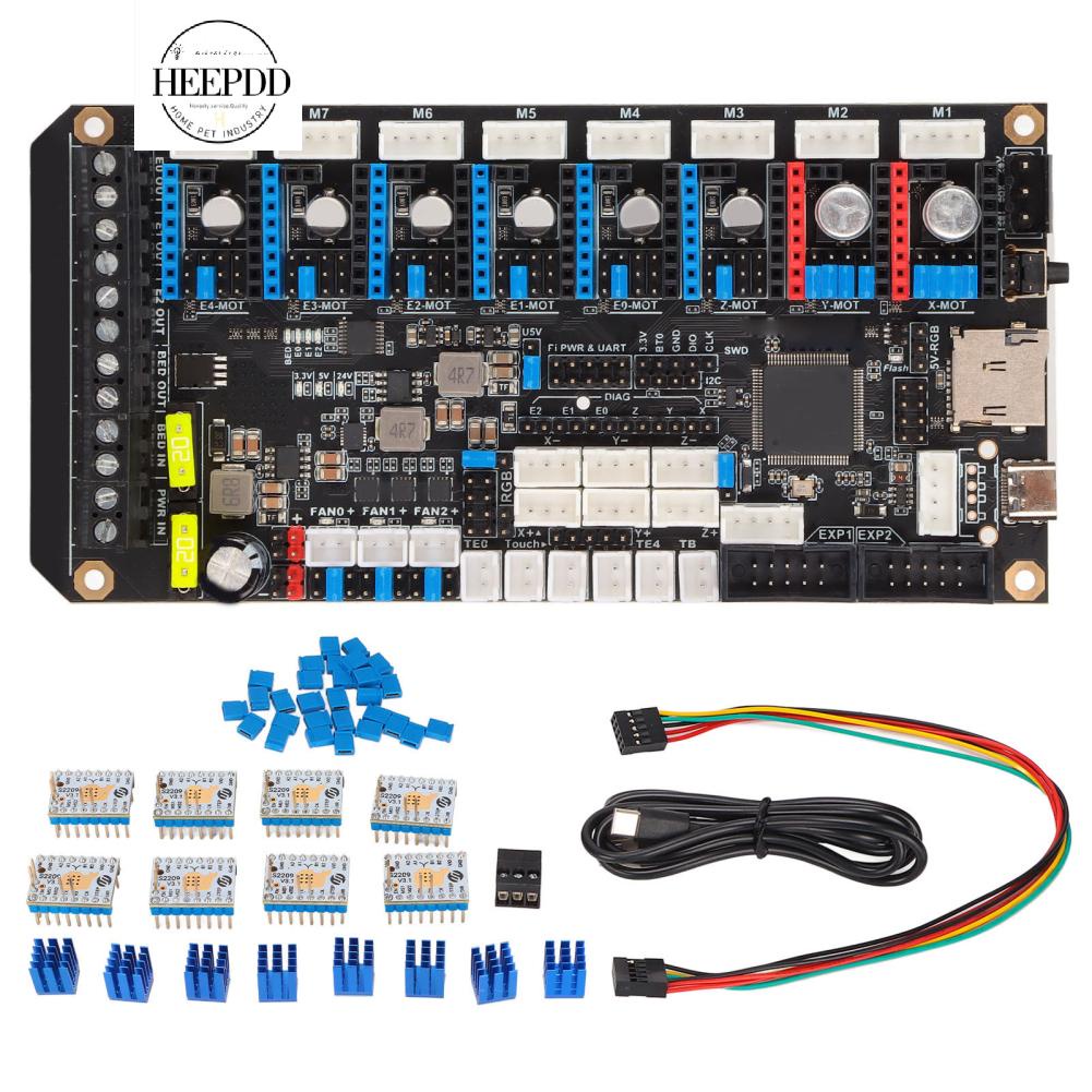 Skill Spider V2.2 Mainboard 3D Printer Motherboard Integrated TMC2209