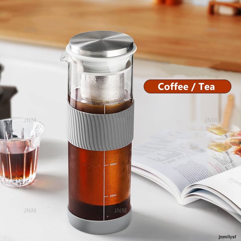 Cold Brew Coffee Pot Borosilicate Glass Coffee Maker Espresso Filter