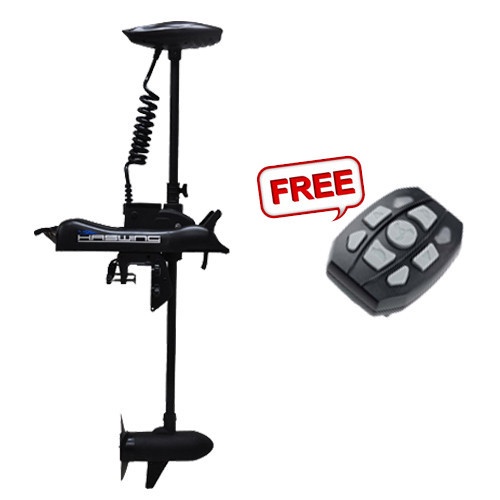 Haswing Cayman B 55lbs 12V Electric Trolling Motor (Black) Shopee