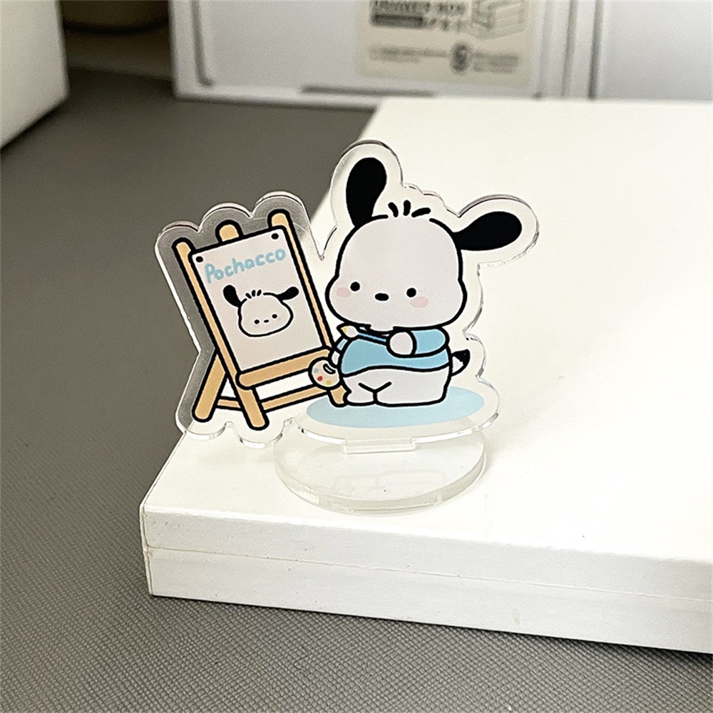 Sanrio Standing Sign Kuromi Cinnamoroll My Melody Pachacco Cute Cartoon ...