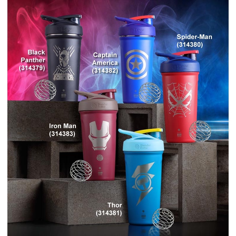 READY STOCK AMWAY Nutrilite x Marvel x BlenderBottle Shaker