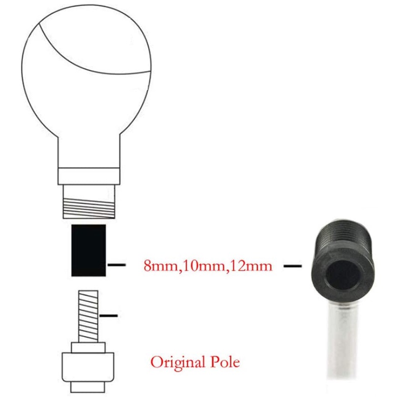 5 Speed Type R Gear Stick Shift Shifter Gear Knob Car Auto Modification ...
