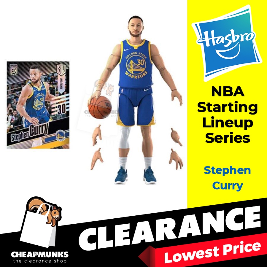 Hasbro Starting Lineup NBA Series 1 Stephen Curry Figure