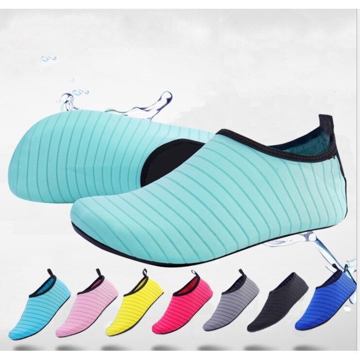 Water Skin Shoes Aqua Socks Beach Sand Swim Nonslip Soft aqua Shoes ...