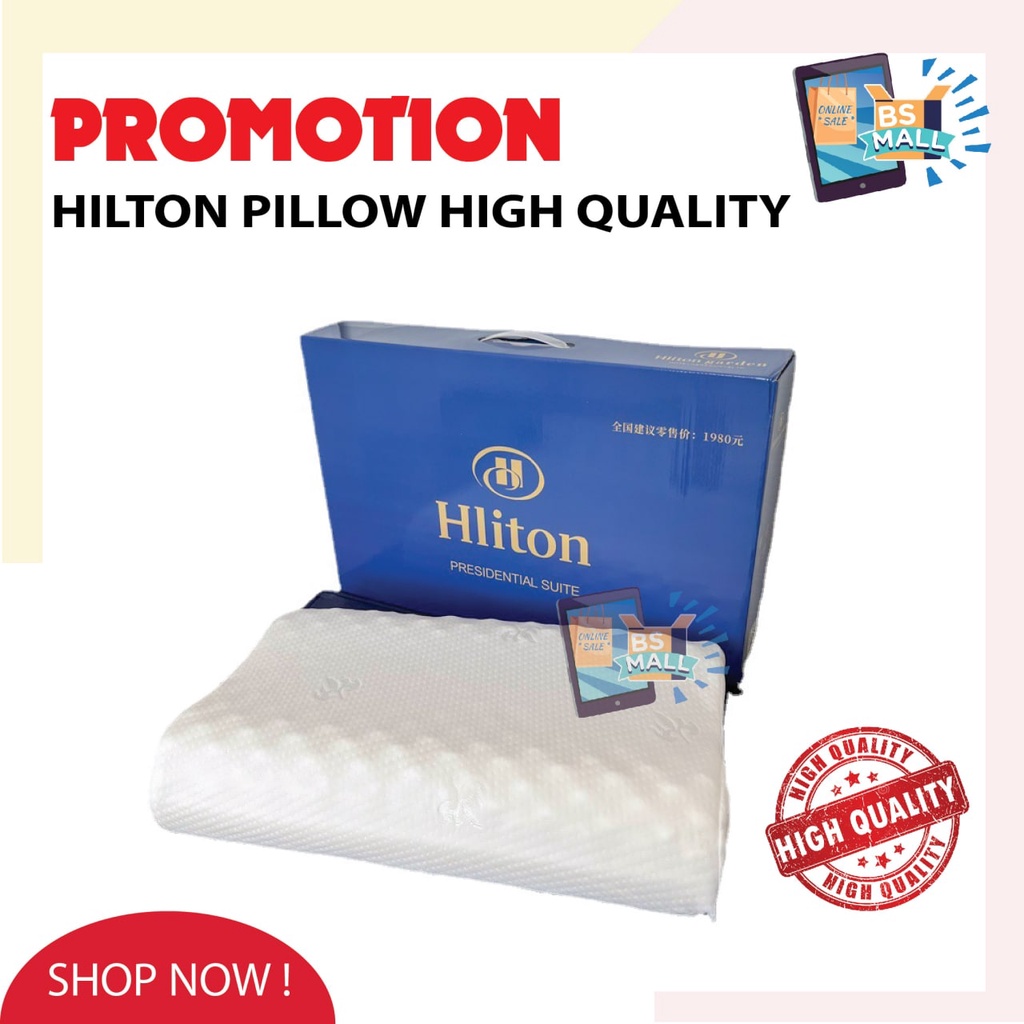 Hilton relax therapy memory hotsell foam pillow