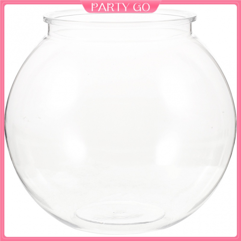1Pc Plastic Fish Tank Transparent Fish Tank Globe Fish Bowl