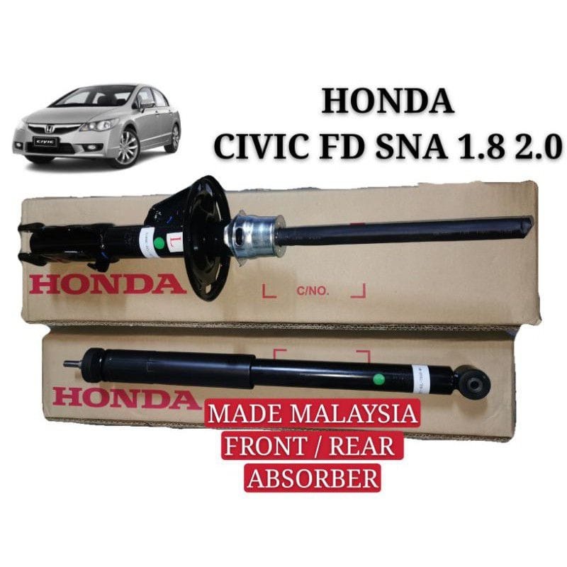 Honda Civic Fd Sna Snb Front Rear Absorber Set Pc