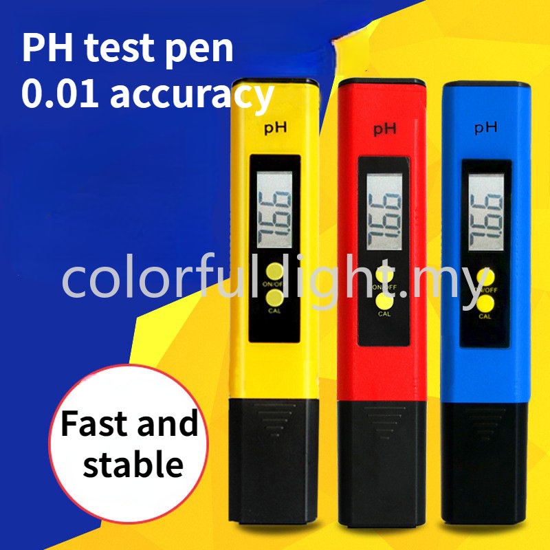 [Malaysia spot] Portable digital pH meter Water quality analysis