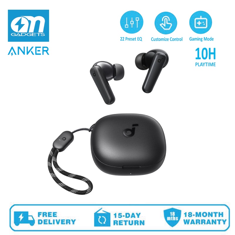 TWS Anker Soundcore R50i A3949 - True Wireless Earbuds Extra-bass ...