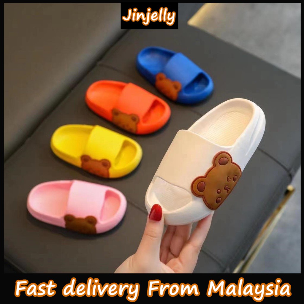 *COD* Cute Kids Home Slipper Budak Perempuan Selipar Budak Lelaki Boy ...