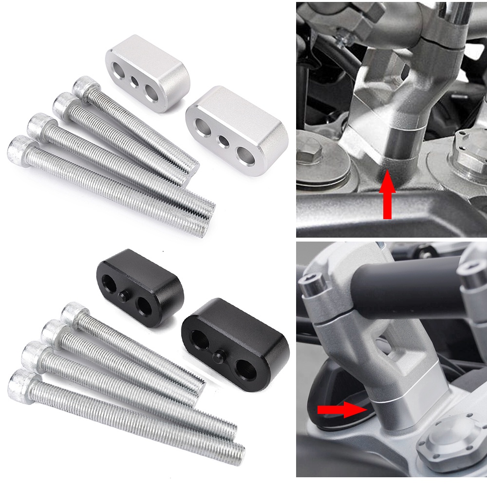 Handlebar Risers Height up Adapters For Triumph Tiger 800 900 1200 XC ...