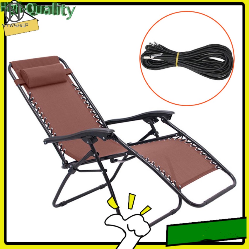 4pcs Elastic Bungee Rope Cord for Folding Chair Zero Gravity Chair