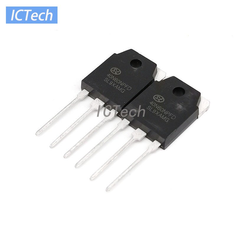 Original Transistor Mosfet 40N60 40N60NPFD 60N60FD1 TO-3P 600V 40A IGBT ...