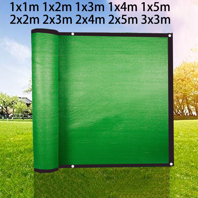 Green Color Sun Shade Mesh Fence Sun Shade Net Sail Garden Patio