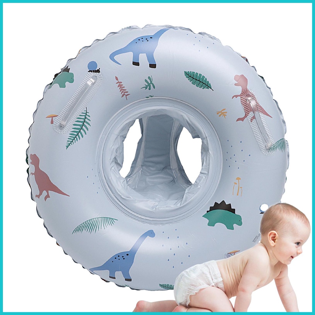 Pool Tubes Swim Rings Swim Tube With Dinosaur Pattern Life Preserver