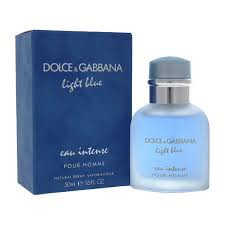 Light Blue Eau Intense Cologne By DOLCE & GABBANA FOR MEN | Shopee Malaysia