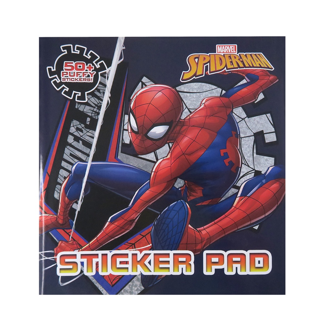 Spiderman Sticker Album With Sticker Pad Shopee Malaysia