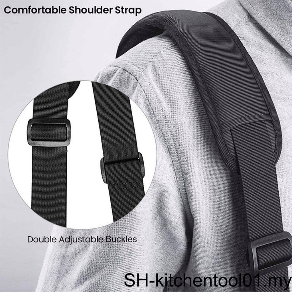 Universal Golf Bag Shoulder Strap Replacement Hooks with Belt Comfort