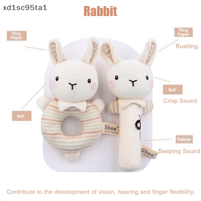 {Xd1sc95ta1} Soft Rattles Cartoon Cute Animal Luxurious New handbells ...
