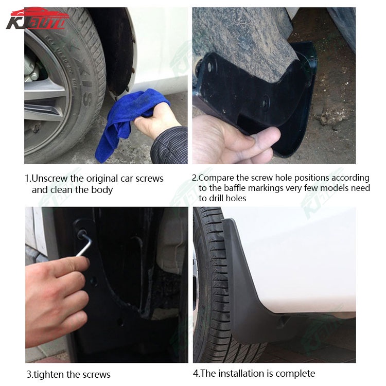 【Thickened and Upgraded】4 Pcs 2023 Toyota Innova Zenix Custom Fenders ...