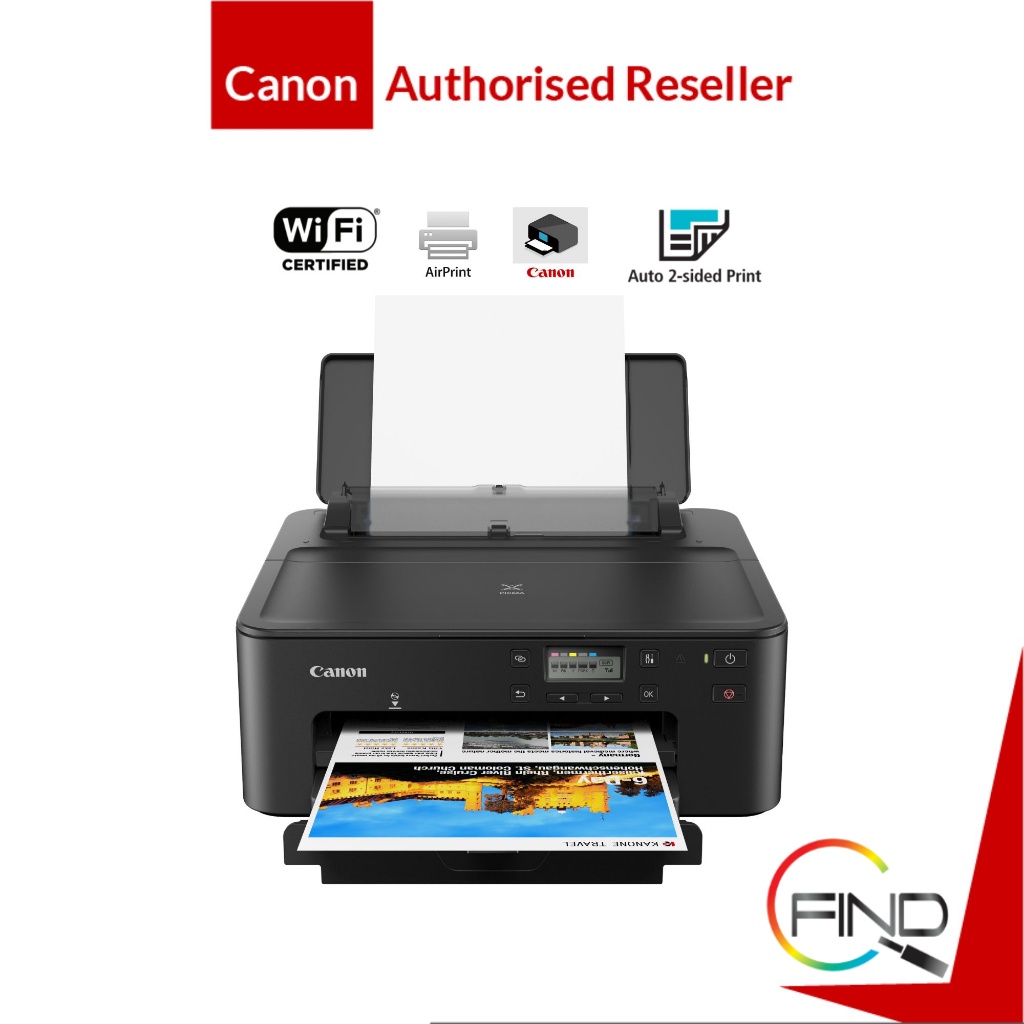 Canon PIXMA TS707a HighPerformance Wireless Wifi Printer 2Way Paper