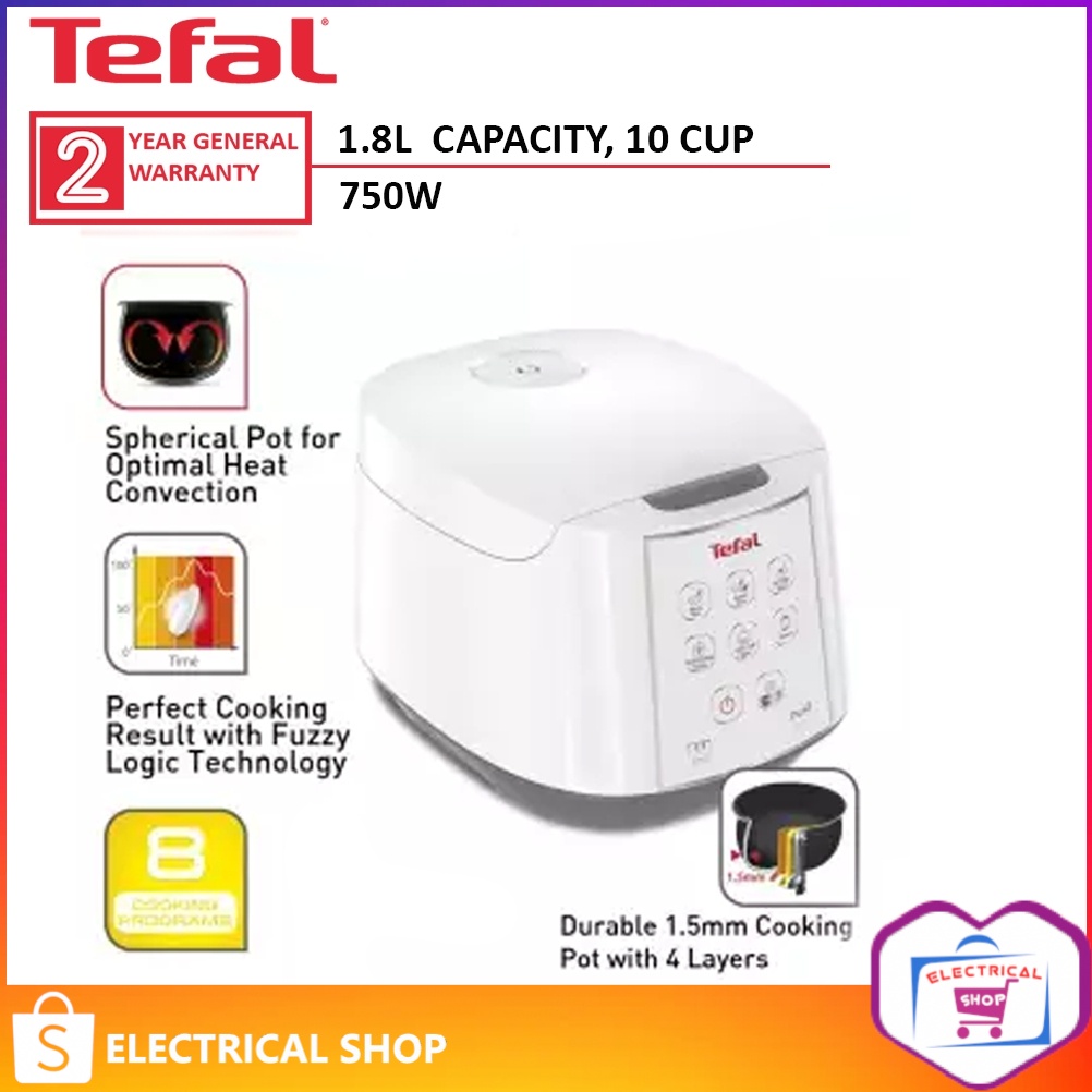 Tefal Easy Rice Cooker RK7321 1.8L ( 10 Cups ) Shopee Malaysia