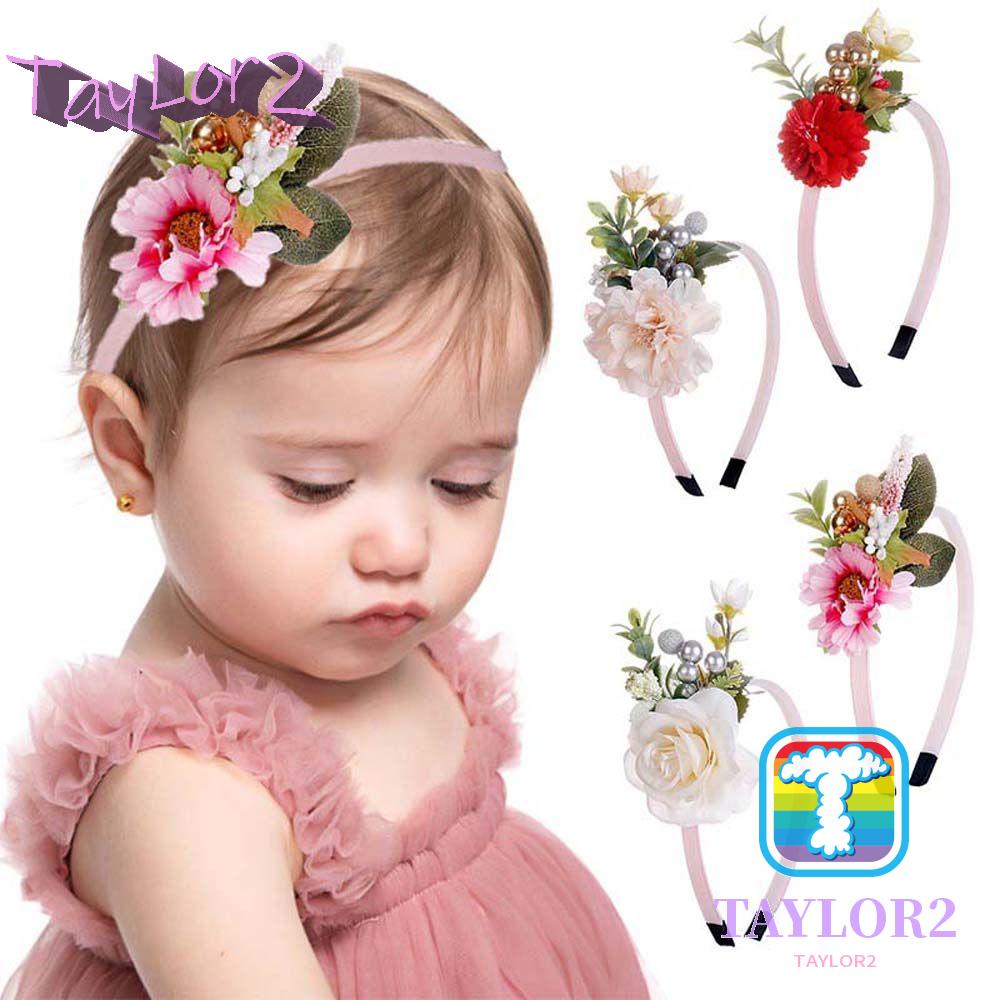 ATAYLOR Floral Hairbands Beautiful Hair Accessories Toddler Kids Hair