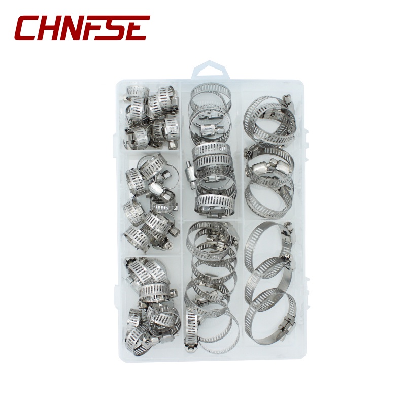 60PCS Box-Packed Premium Stainless Steel Fasteners for Hose and Pipe ...