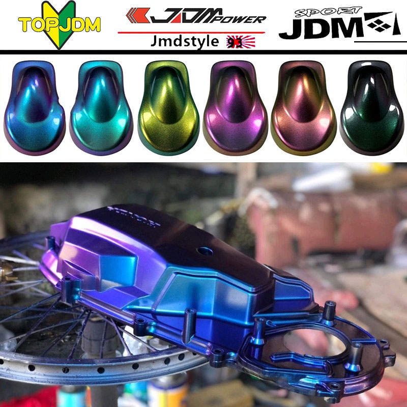 5g/10g Universal Car Motorcycle Chameleon Pigments Paint Powder Coating ...