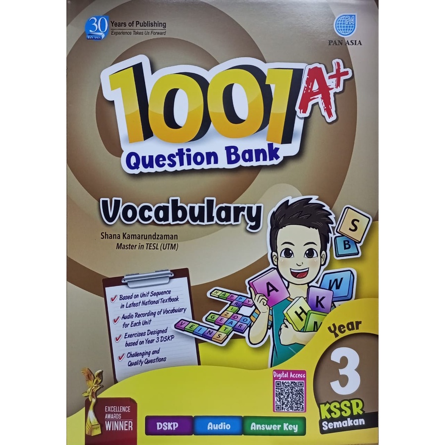 1001 A+ QUESTION BANK VOCABULARY YEAR 3 (2023) | Shopee Malaysia