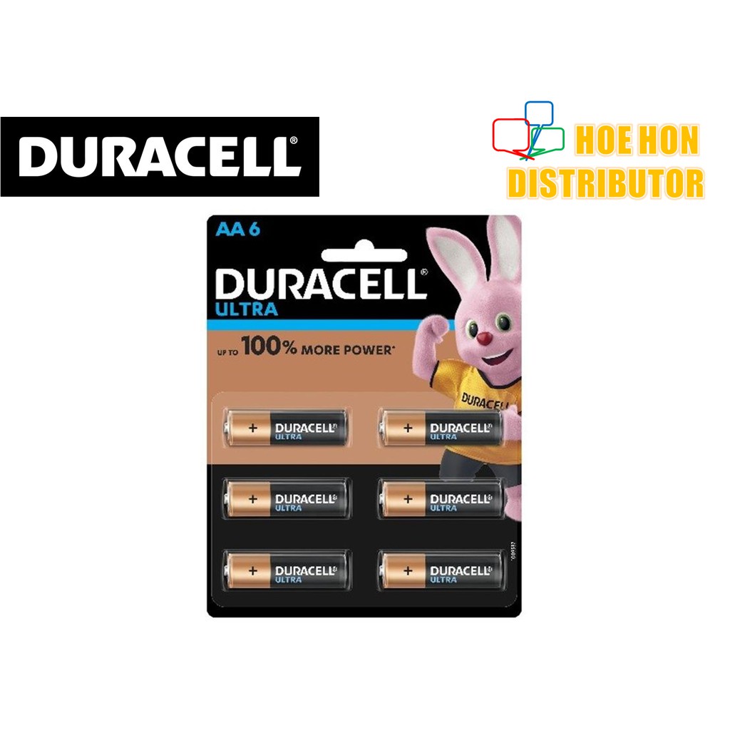 Duracell Ultra AA Alkaline Battery 1.5V 6s Shopee Malaysia