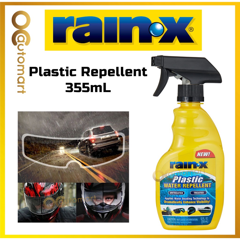 RainX Plastic Water Repellent Spray Type 355ml Rain X Shopee Malaysia