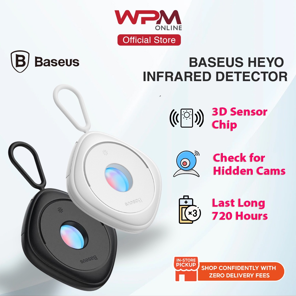 Baseus Heyo Camera Detector Mini Travel Hotel Hidden Camera Finder Spy