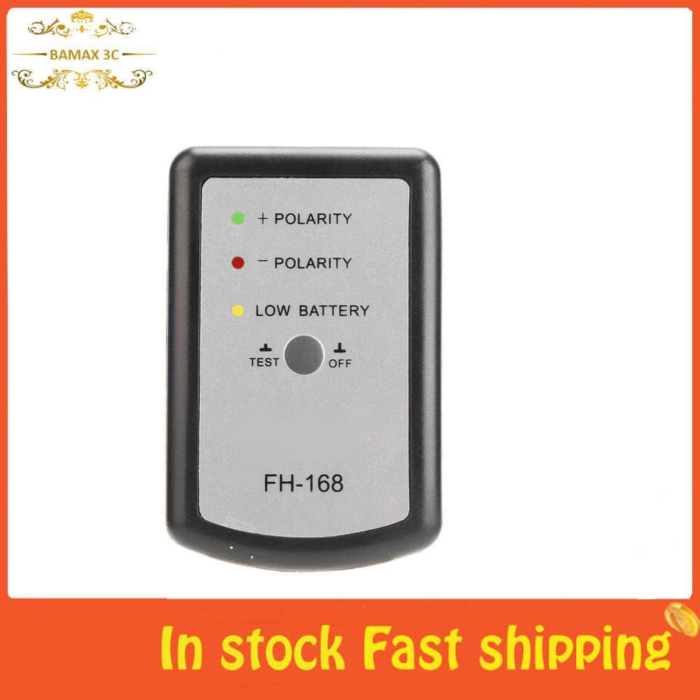 Bamaxis Speaker Polarity Tester Lightweight Phase Meter Detect Positive