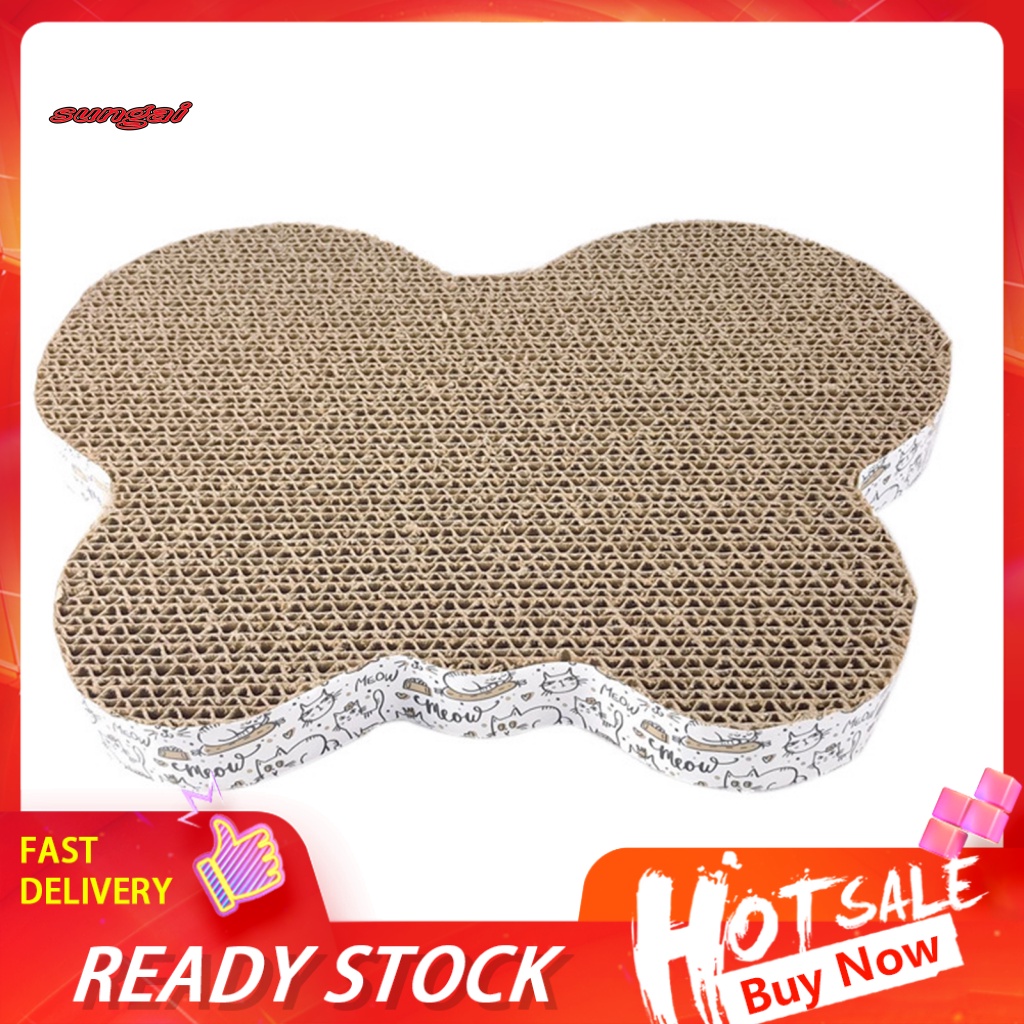 Picture Idea: Sun Corrugated Paper Cat Scratcher Cardboard For Puppy Reversible Cat