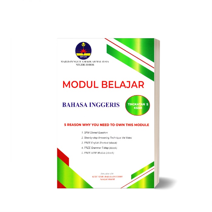 Modul SPM English Tingkatan 5 Form 5 English Bahasa Inggeris | Shopee ...
