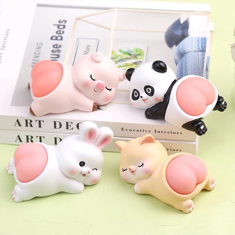 Cute Soft Peach Butt Squishy Toy Stress Relief Toy Anime Fidget Toys ...