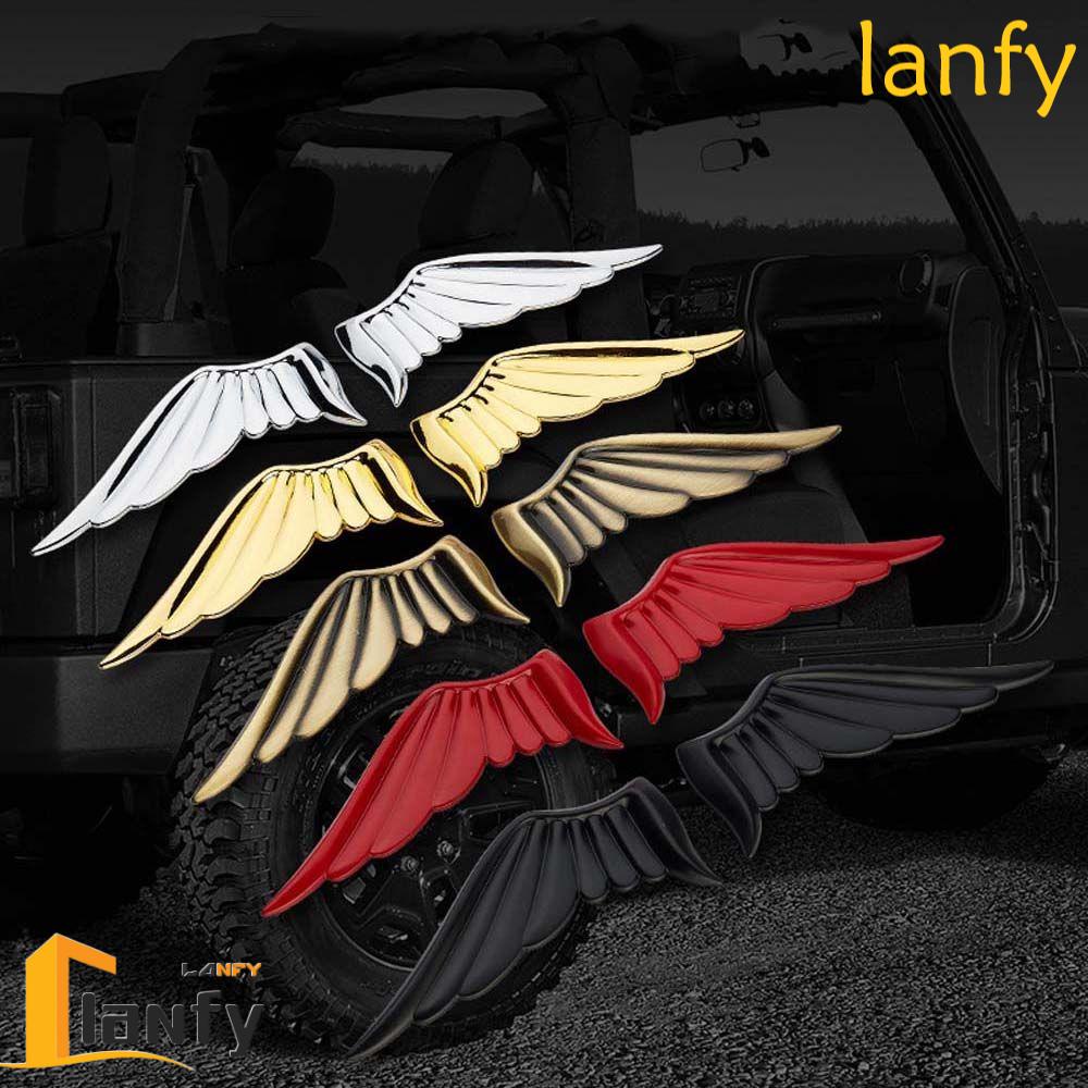 LANFY Personalize 3D Metal Car Sticker Water-proof Rear Trunk Emblem ...