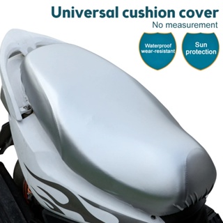 Breathable Electric Scooter Seat Cushion Anti-Slip PE Waterproof Seat Cover  Universal Motorcycle Protecting Cushion Seat Cover