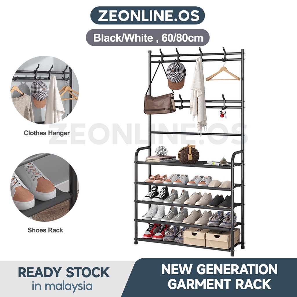New Generation Strong Structure L Shape Garment Clothing Hanger Rack ...