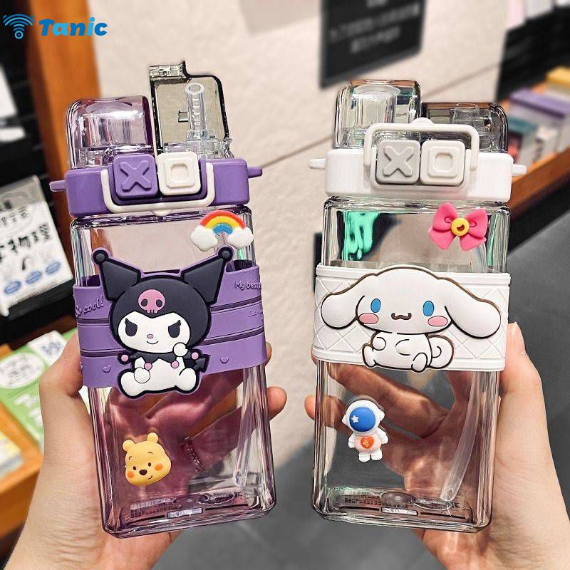 Sanrio Kuromi Cinamoroll Tritan Water Cup Plastic Cup For Kids Summer 