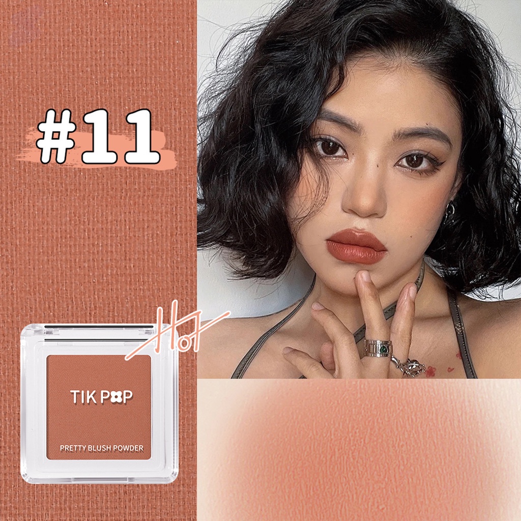 DJ Blush Blueberry Palette Face Mineral Pigment Cheek Blusher Powder