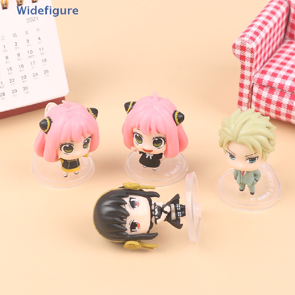 Widefigure 1Pcs 4cm Kawaii Anime Spy X Family Cashapon Anya Forger ...