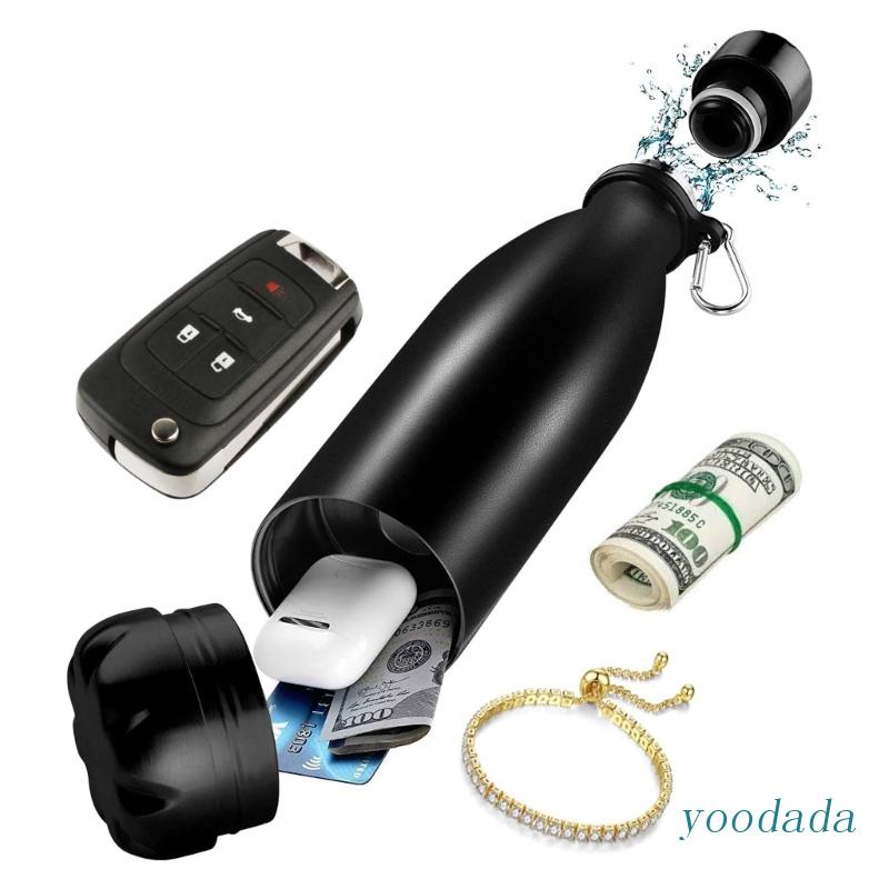 Yoo Diversion Water Bottle Safe Secret Storage Insulated Bottle Hidden
