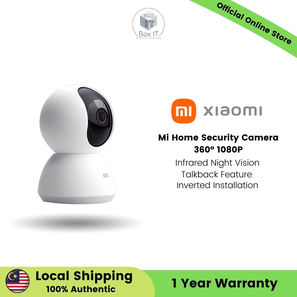 Mi Home Security Camera 360° 1080P Infrared Night Vision Talkback