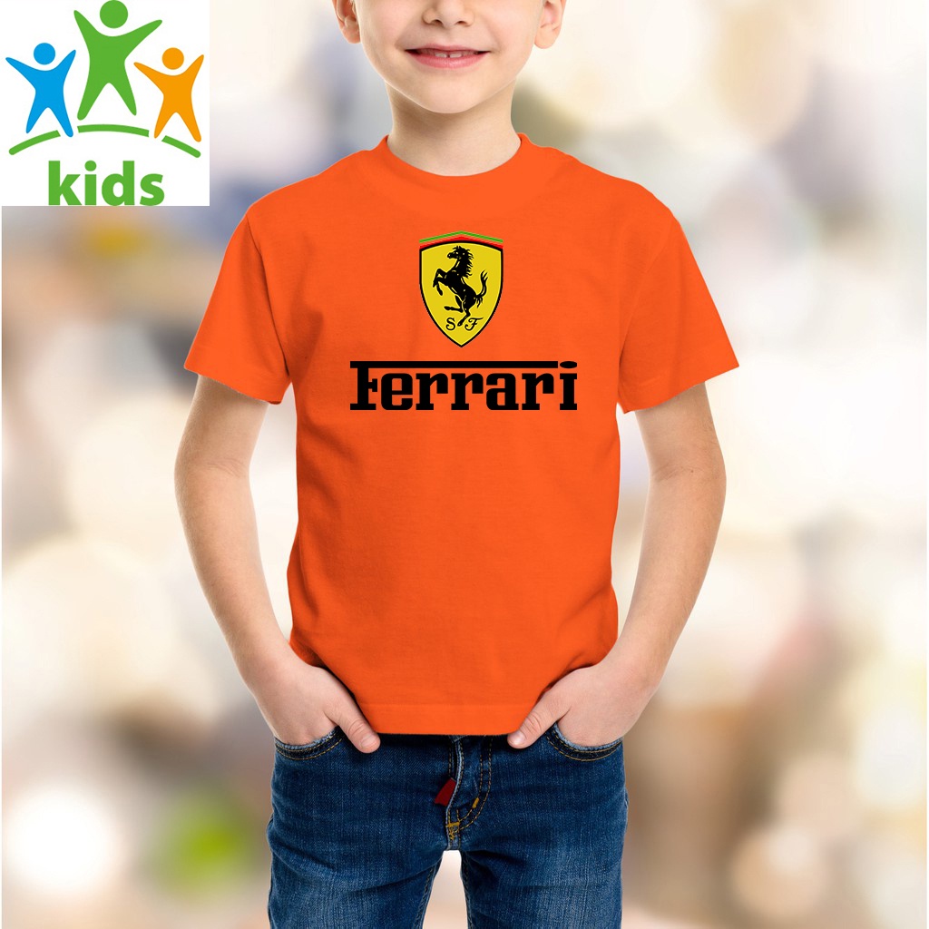 Ferrari kids shirt hotsell