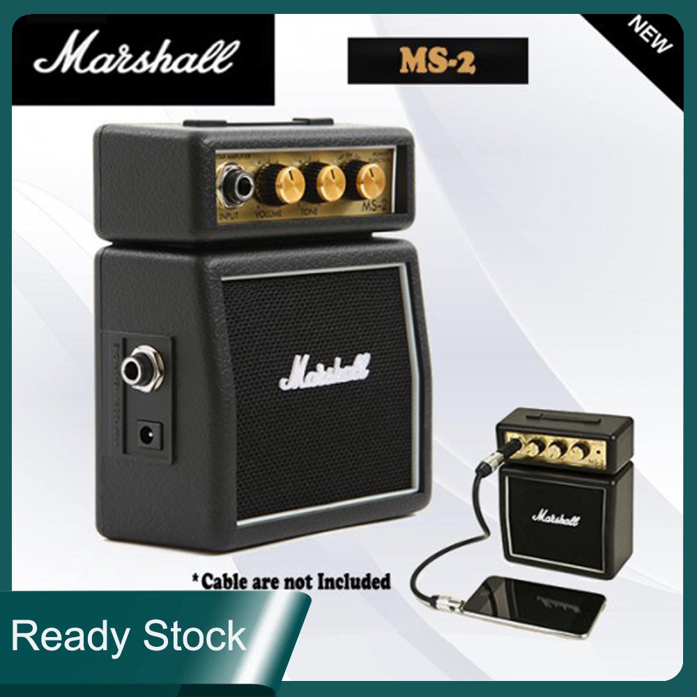 MS-2 Black Mini ampli guitare Marshall